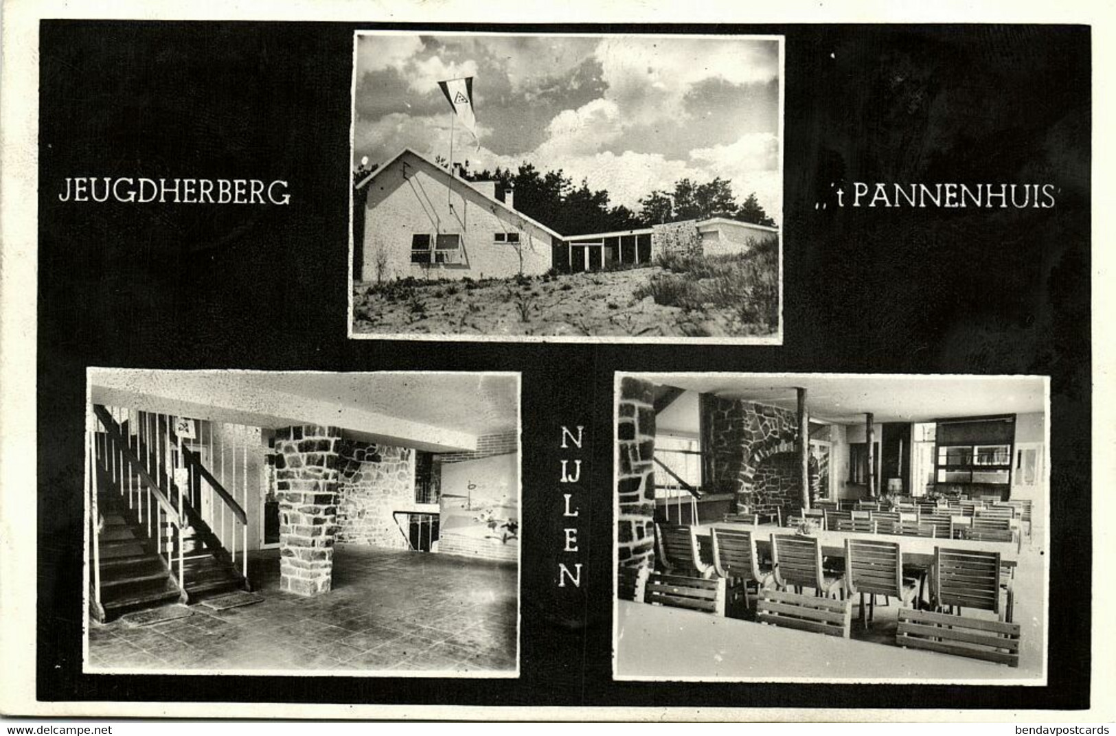 Belgium, NIJLEN, Jeugdherberg 't Pannenhuis, Youth Hostel (1950s) Postcard - Nijlen
