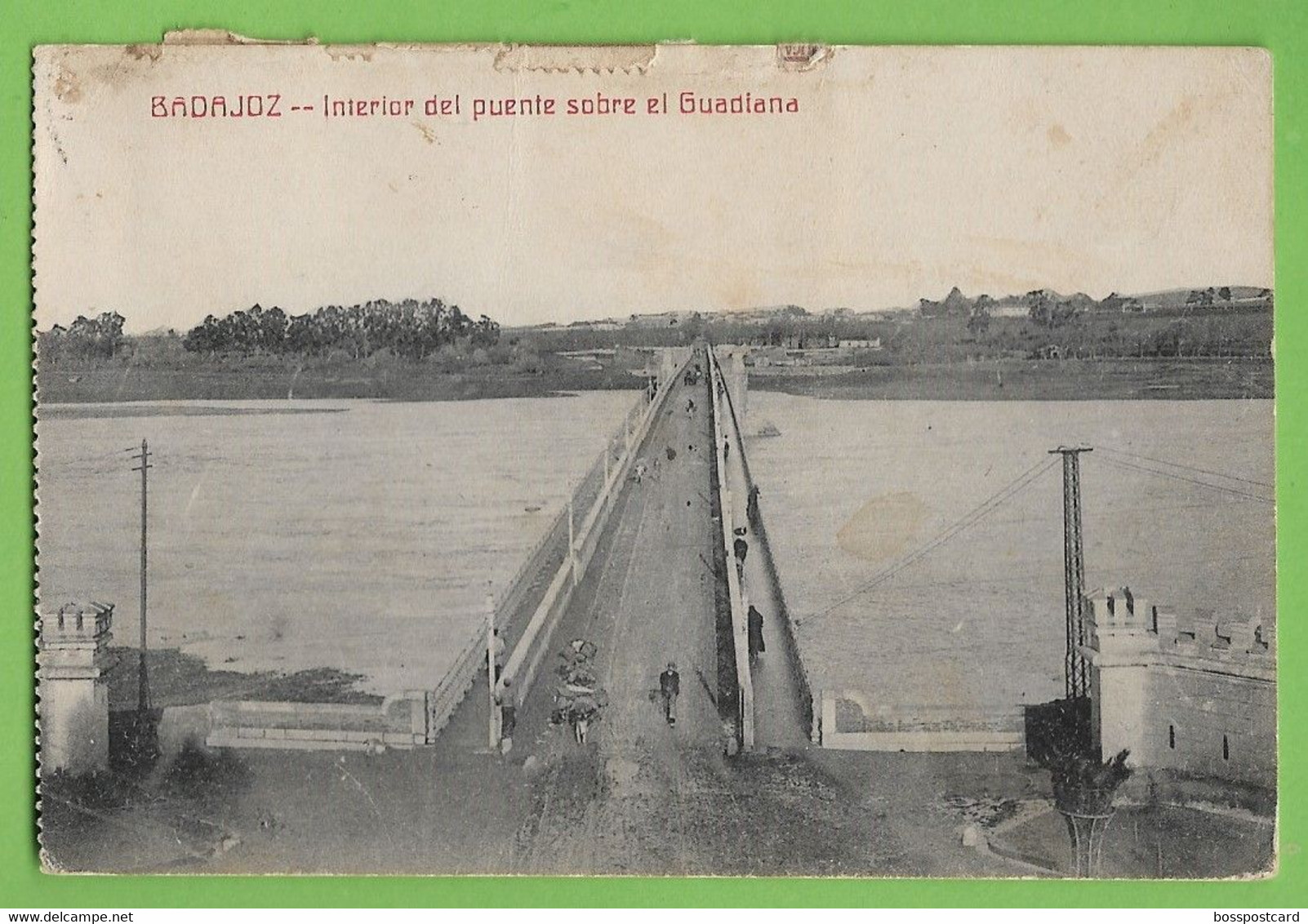 Badajoz - Interior Del Puente Sobre El Guadiana - Extremadura - España - Badajoz