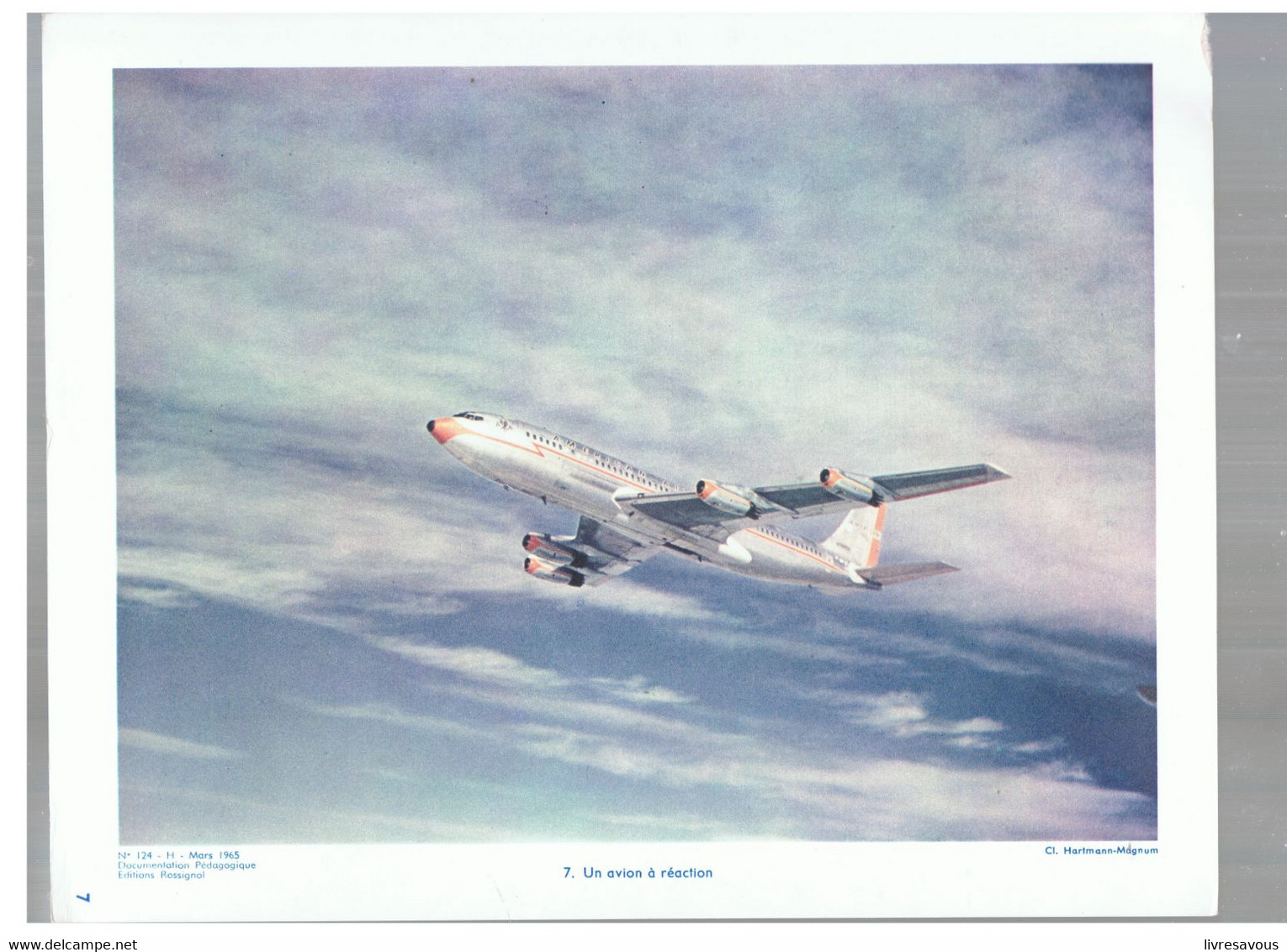 Un Avion à Réaction D.P. N°124 H De MARS 1965 Photo N°7 - Luchtvaart