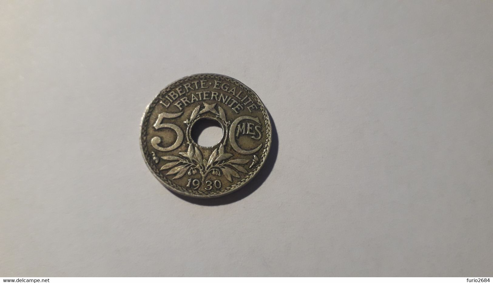 MIX1 FRANCIA 5 CENT. 1930 IN BB+ - 10 Centimes