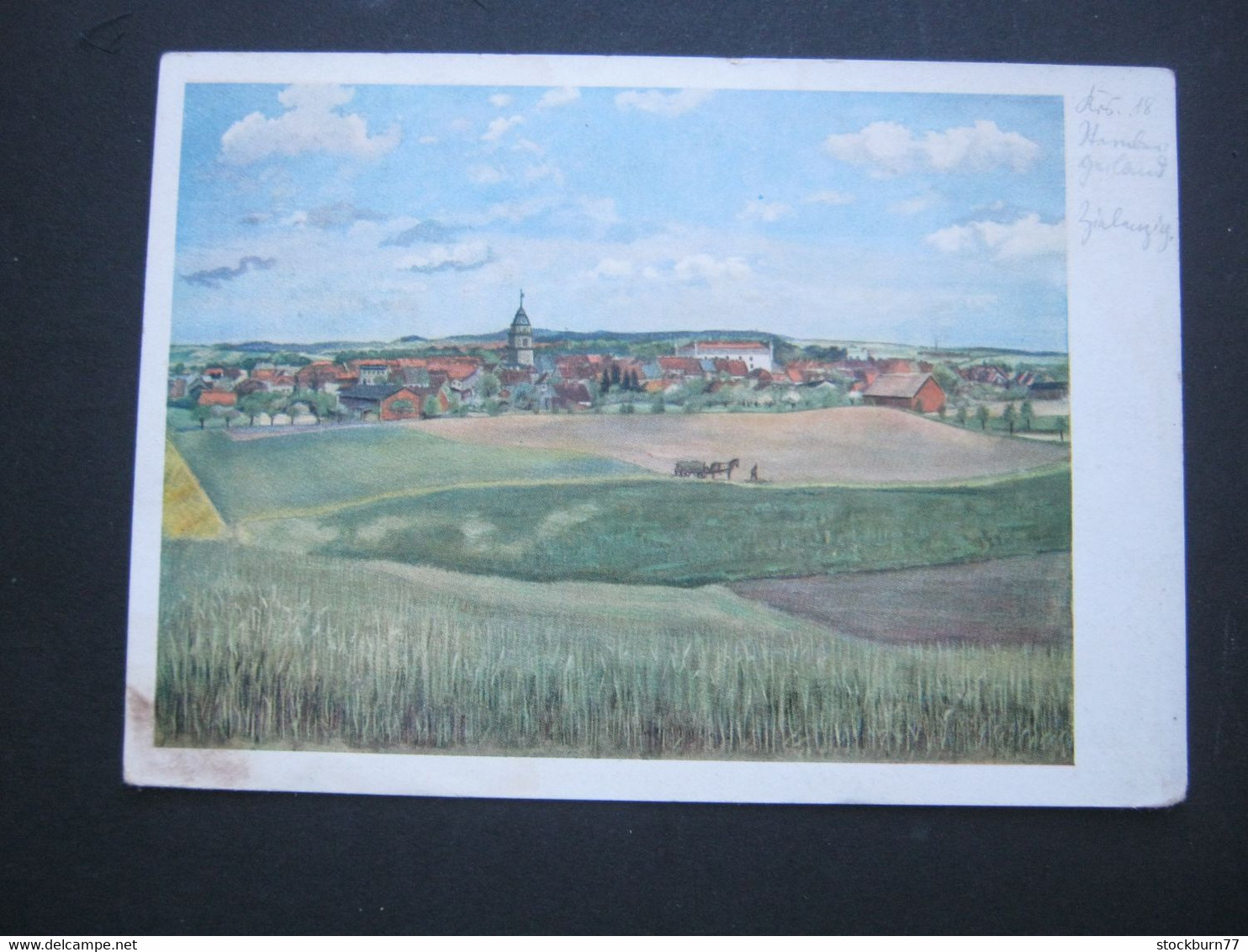 Sulęcin ,   Zielenzig) , Schöne Karte  Um 1940 - Schlesien