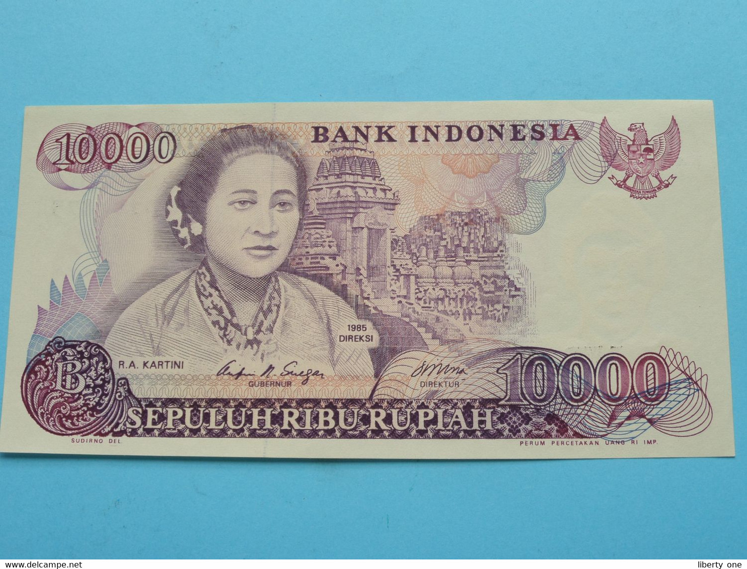 10.000 Rupiah ( EWD104875 ) 1985 - Bank Indonesia ( Voir / See > Scans ) UNC ! - Indonésie