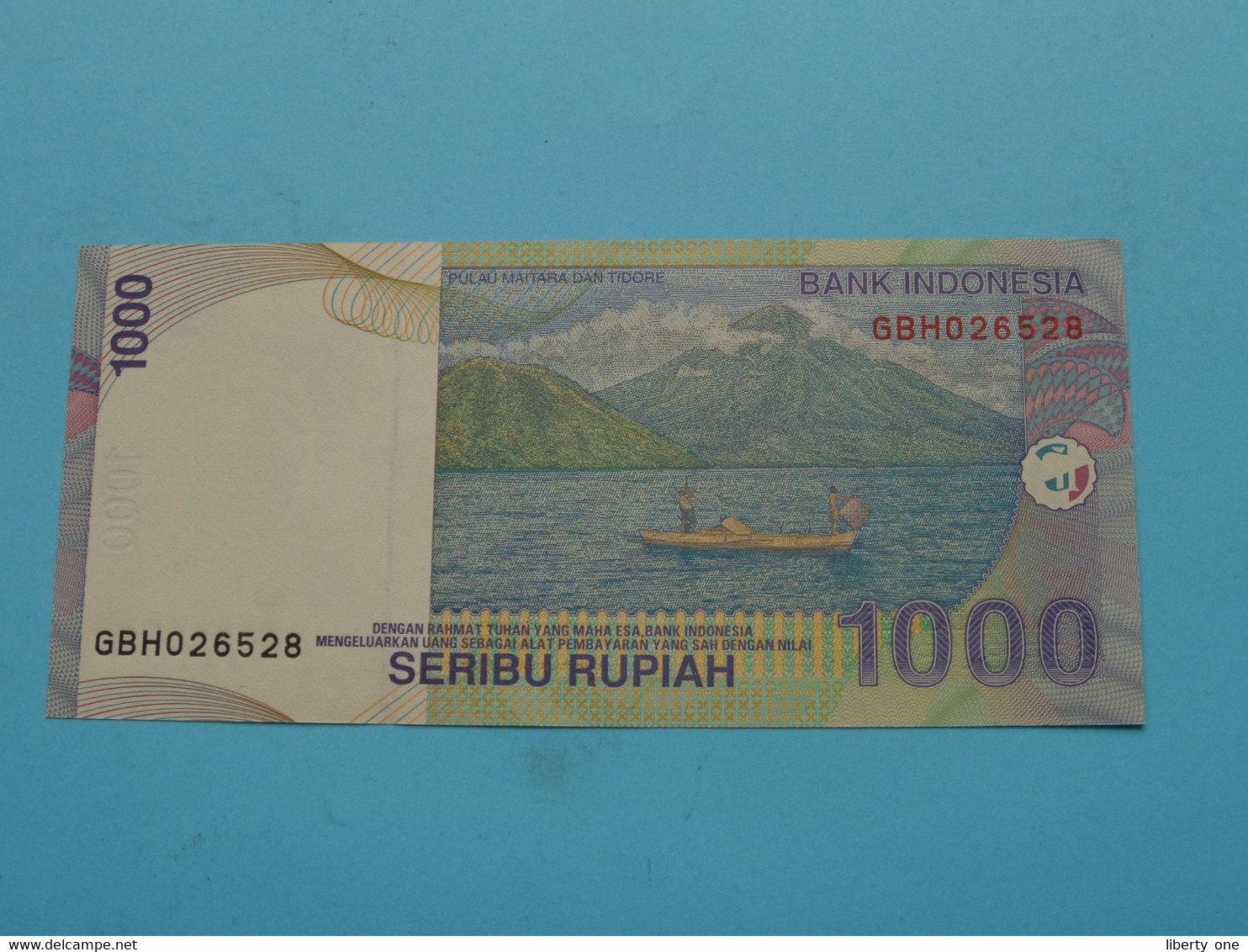 1.000 Rupiah ( GBH026528 ) 2000 - Bank Indonesia ( Voir / See > Scans ) UNC ! - Indonesia