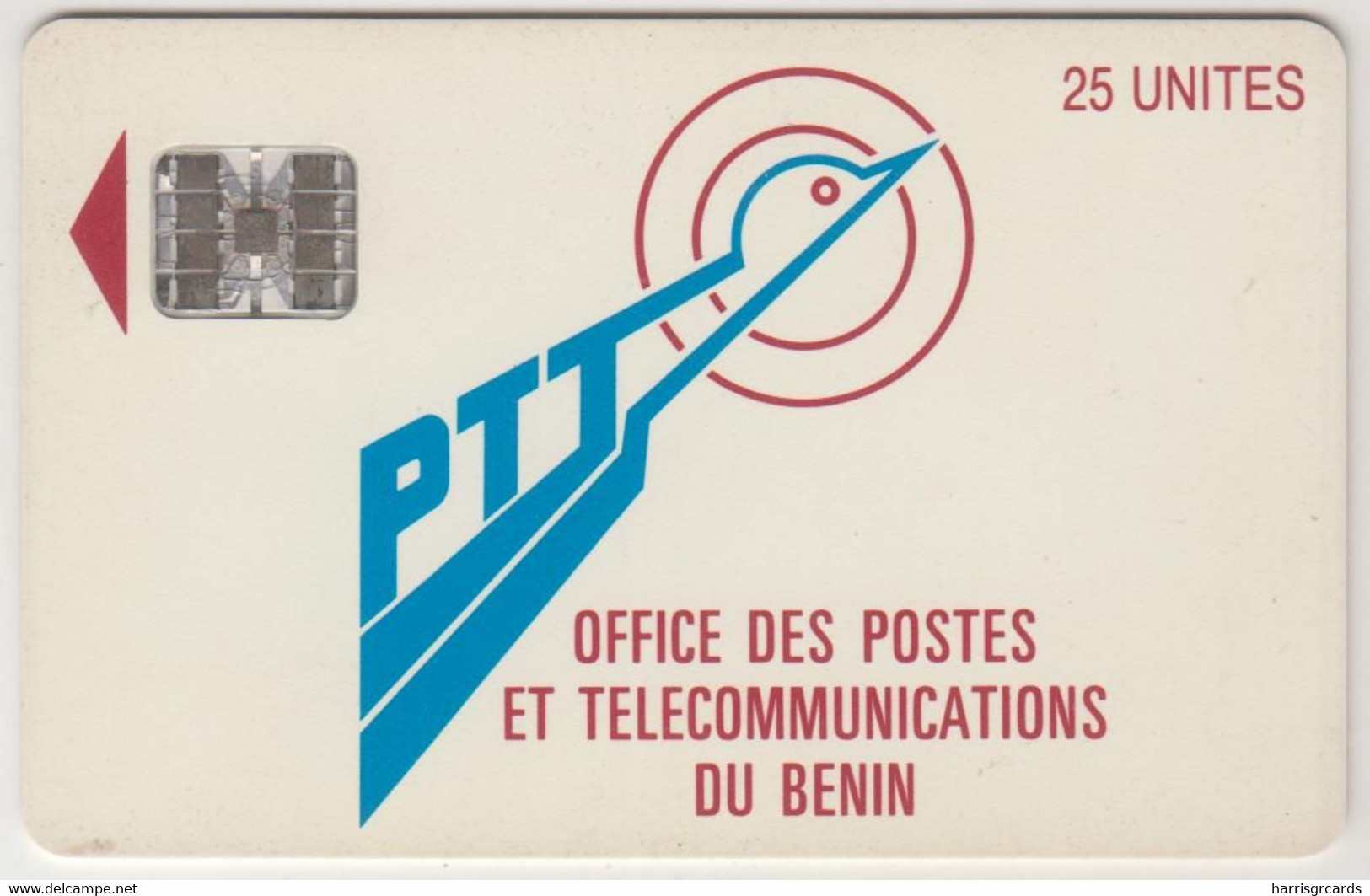 BENIN - Logo 25 (SC7 AFNOR), OPT, 25 U, CN: C321xxxxx, Used - Benin