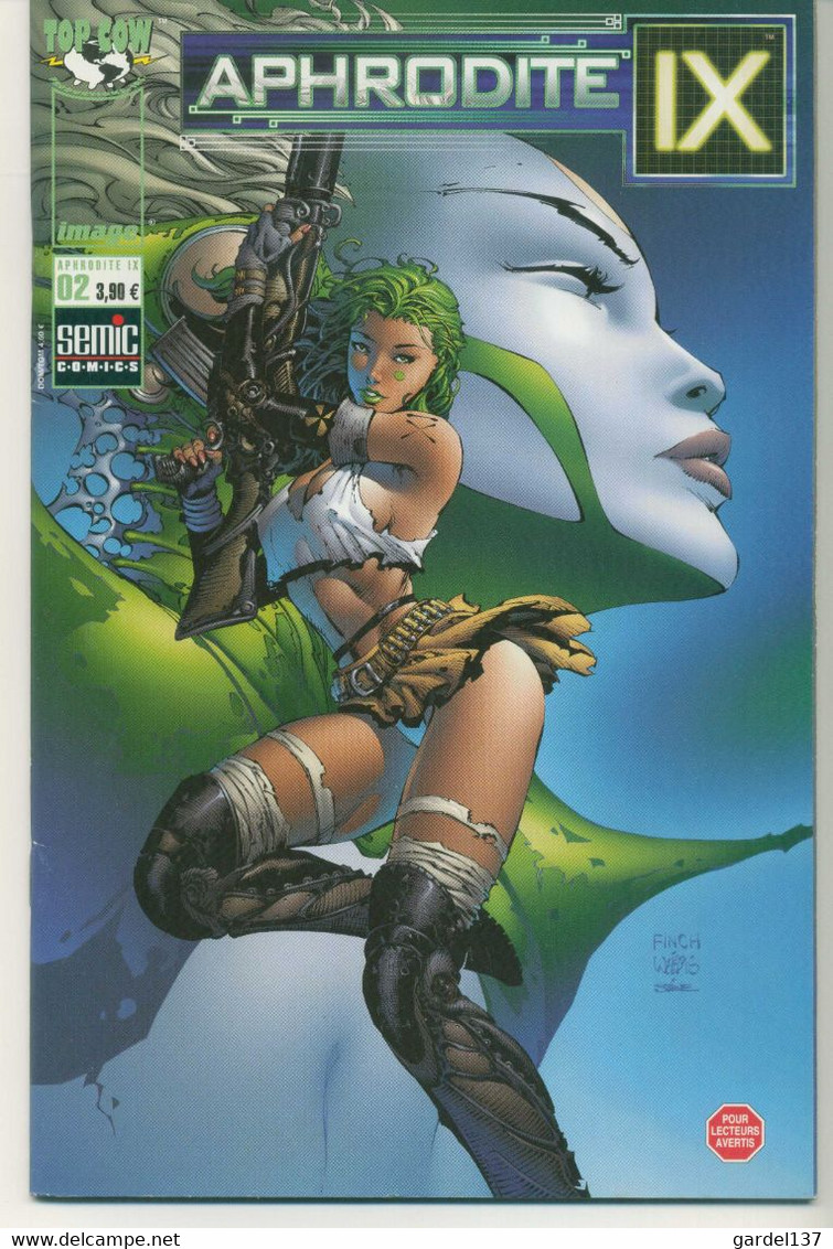 BD SEMIC Comics : Serie Aphrodite IX N° 1, 2 Et 3 - Paquete De Libros