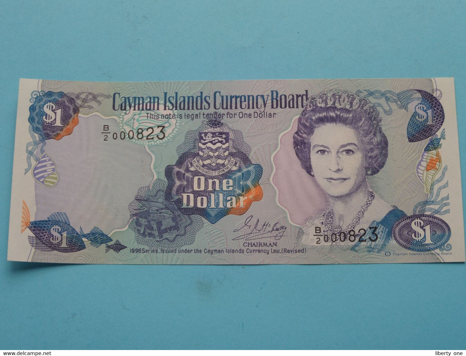 1 One Dollar ( B/2 000823 ) CAYMAN Islands - 1996 ( Voir / See > Scans ) UNC ! - Iles Cayman