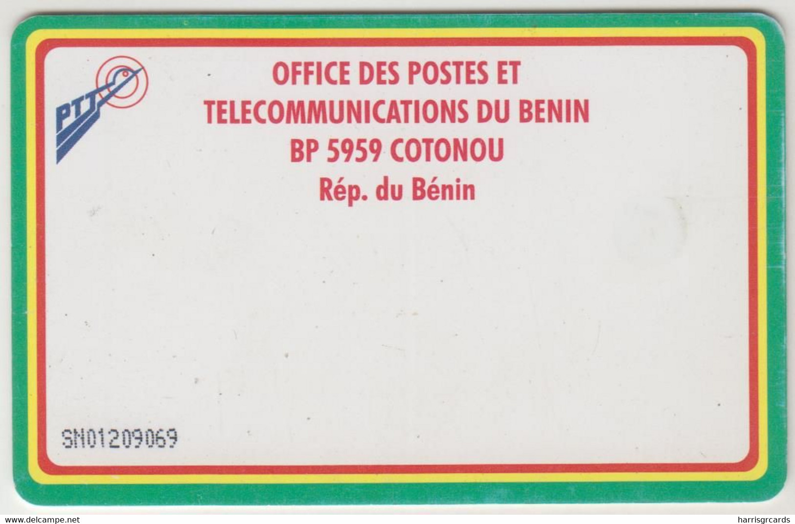 BENIN - Conférence À Trois (White Reverse), OPT, 50 U, CN At The Left, Used - Bénin