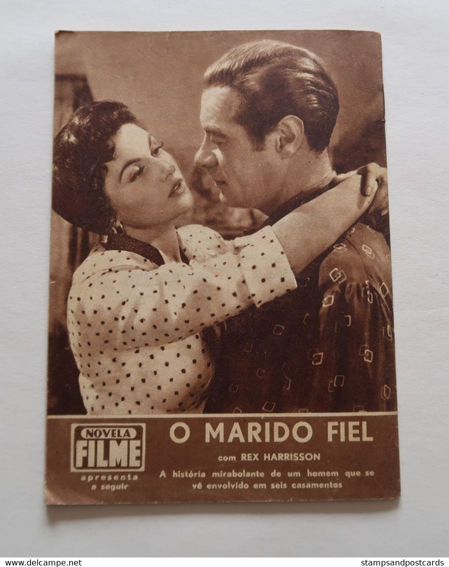 Portugal Revue Cinéma Movies Mag 1956 Love Is A Many-splendored Thing Jennifer Jones William Holden Rex Harrisson - Bioscoop En Televisie