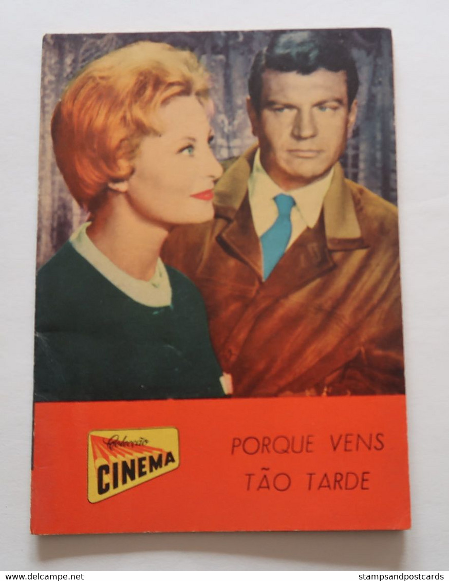 Portugal Revue Cinéma Movies Mag Pourquoi Viens-tu Si Tard... Henri Decoin Michele Morgan Henri Vidal Hope Lange - Cine & Televisión