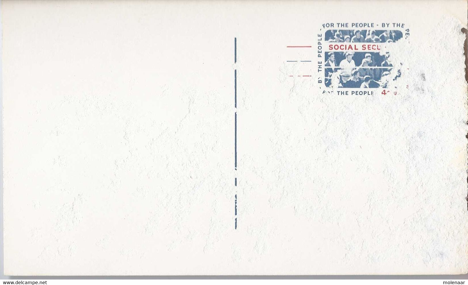 Verenigde Staten  Postwaardestukken Briefkaart For The People 4ct Ongebruikt (9182) - 1961-80