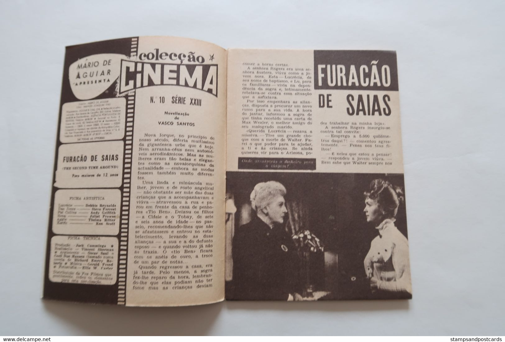 Portugal Revue Cinéma Movies Mag The Second Time Around Debbie Reynolds Steve Forrest Andy Griffith Dany Robin - Bioscoop En Televisie