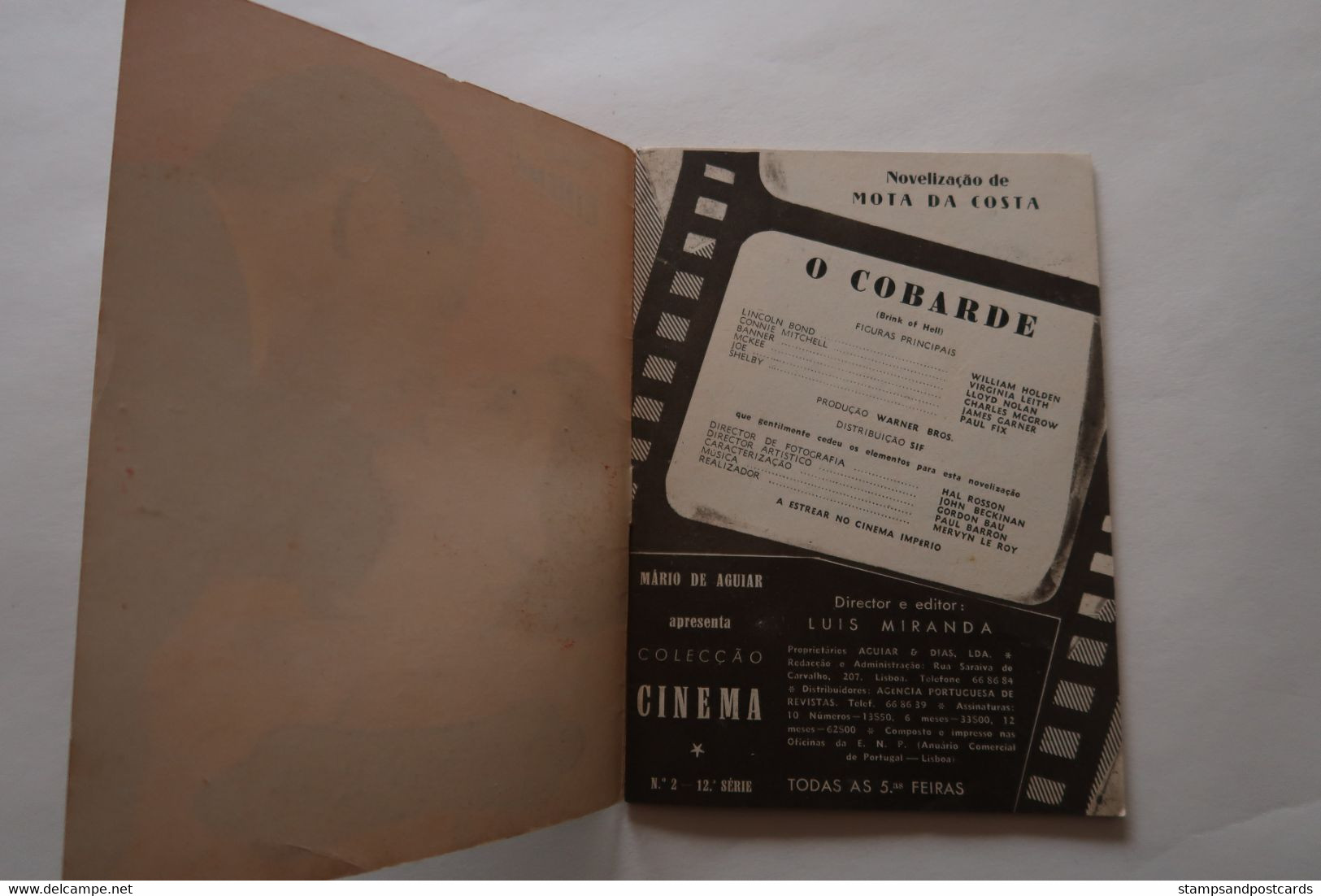 Portugal Revue Cinéma Movies Mag Toward The Unknown Brink Of Hell Mervin LeRoy William Holden James Garner Cyd Charisse - Bioscoop En Televisie