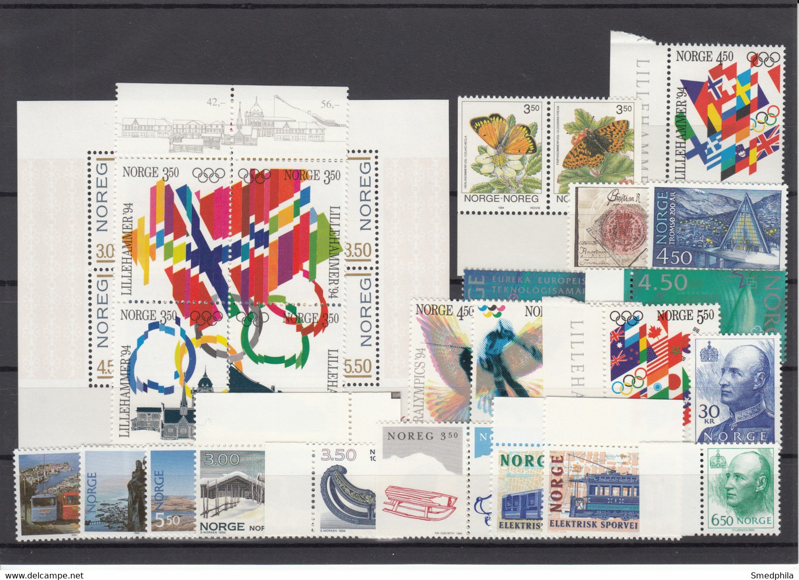 Norway 1994 - Full Year MNH ** - Años Completos