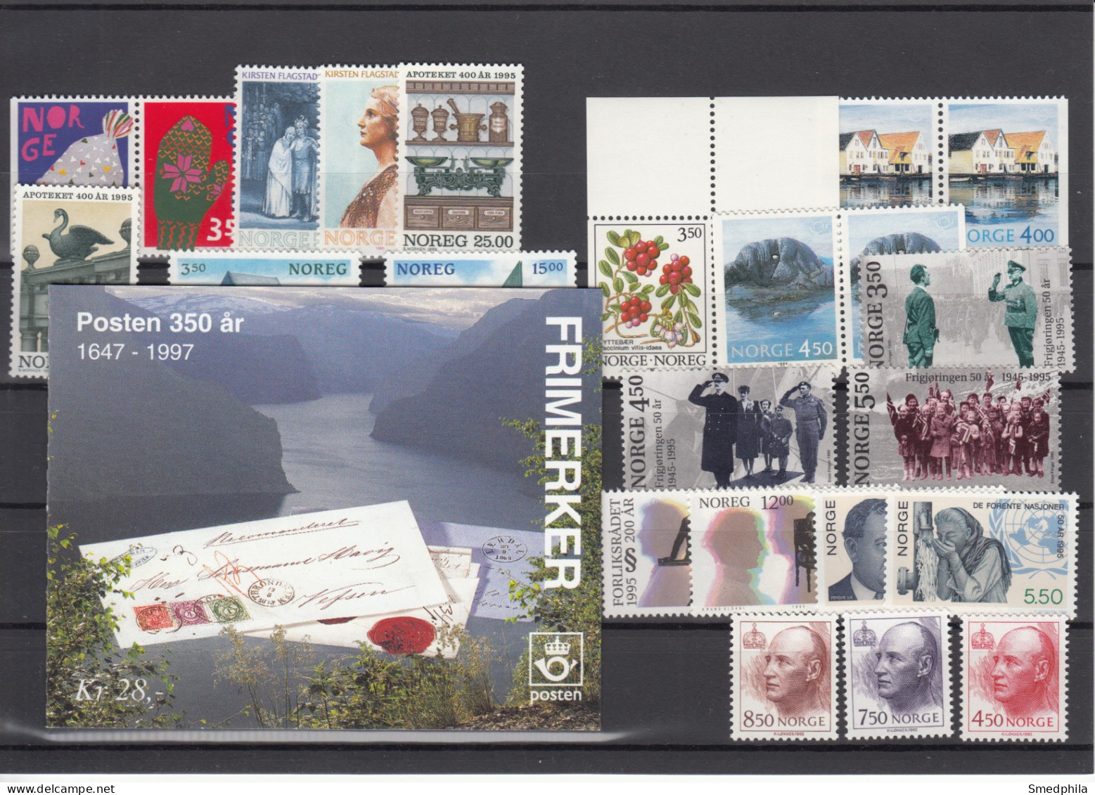 Norway 1995 - Full Year MNH ** - Años Completos