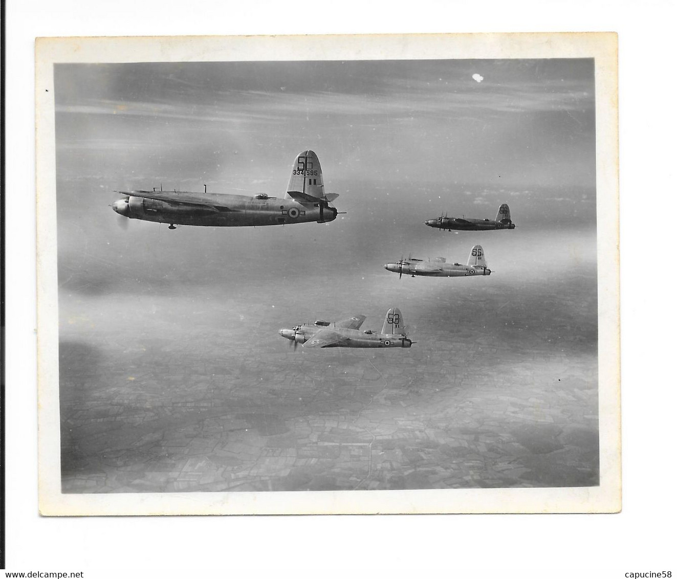 6 Photos Aviation à Identifier. Sur Un Avion Marqué US Air Force 10,8 X 8cm - 12,5 X 10,5 - - Aviazione