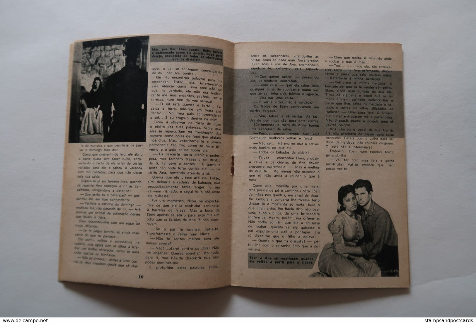 Portugal Revue Cinéma Movies Mag Desire Under The Elms Delbert Mann Sophia Loren Anthony Perkins Phyllis Kirk - Kino & Fernsehen