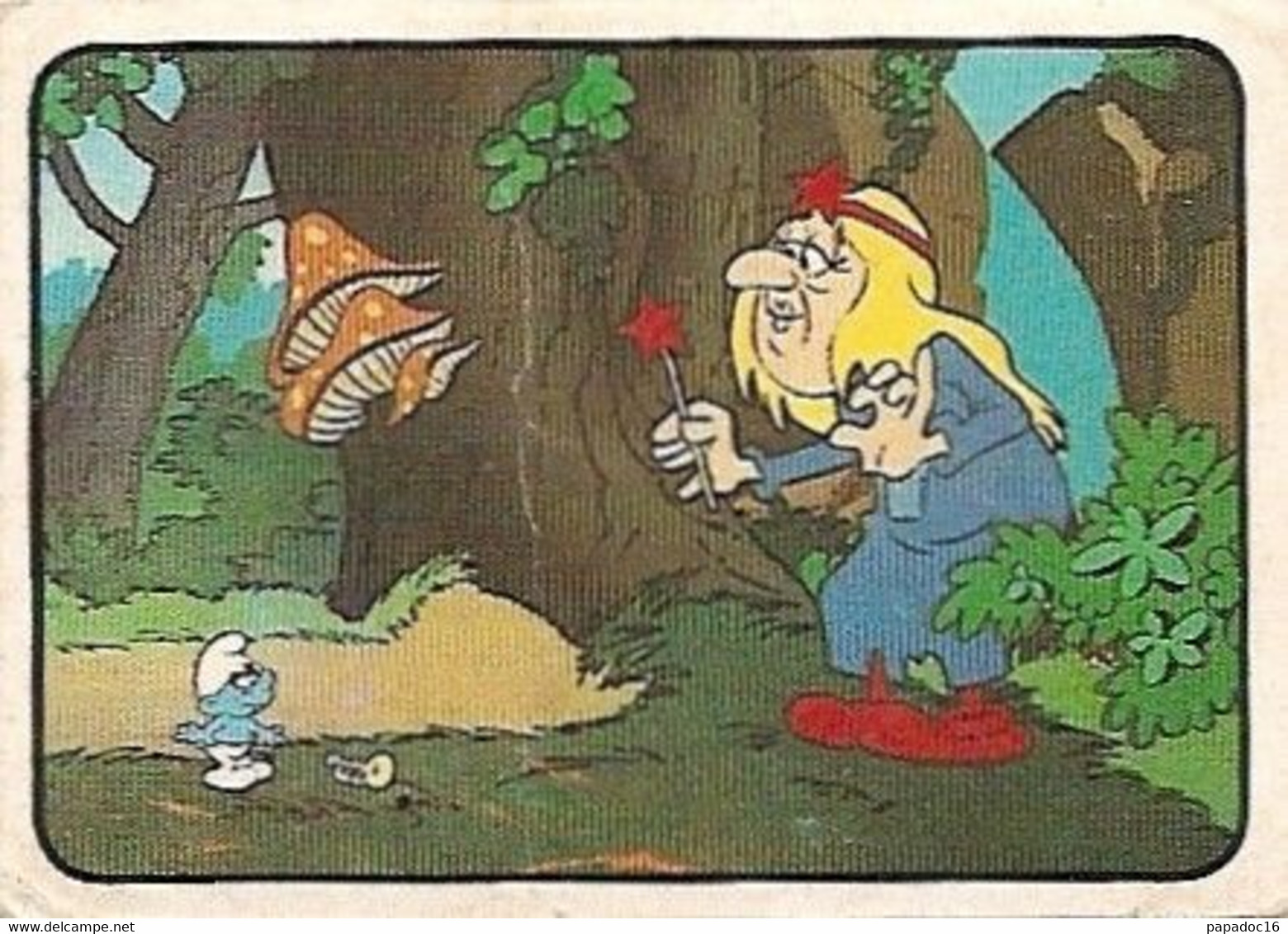 Image Panini - Schtroumpfs N° 030 - Smurfs / Schlümpfe / I Puffi / De Smurfen - Ill. Peyo - Chromos