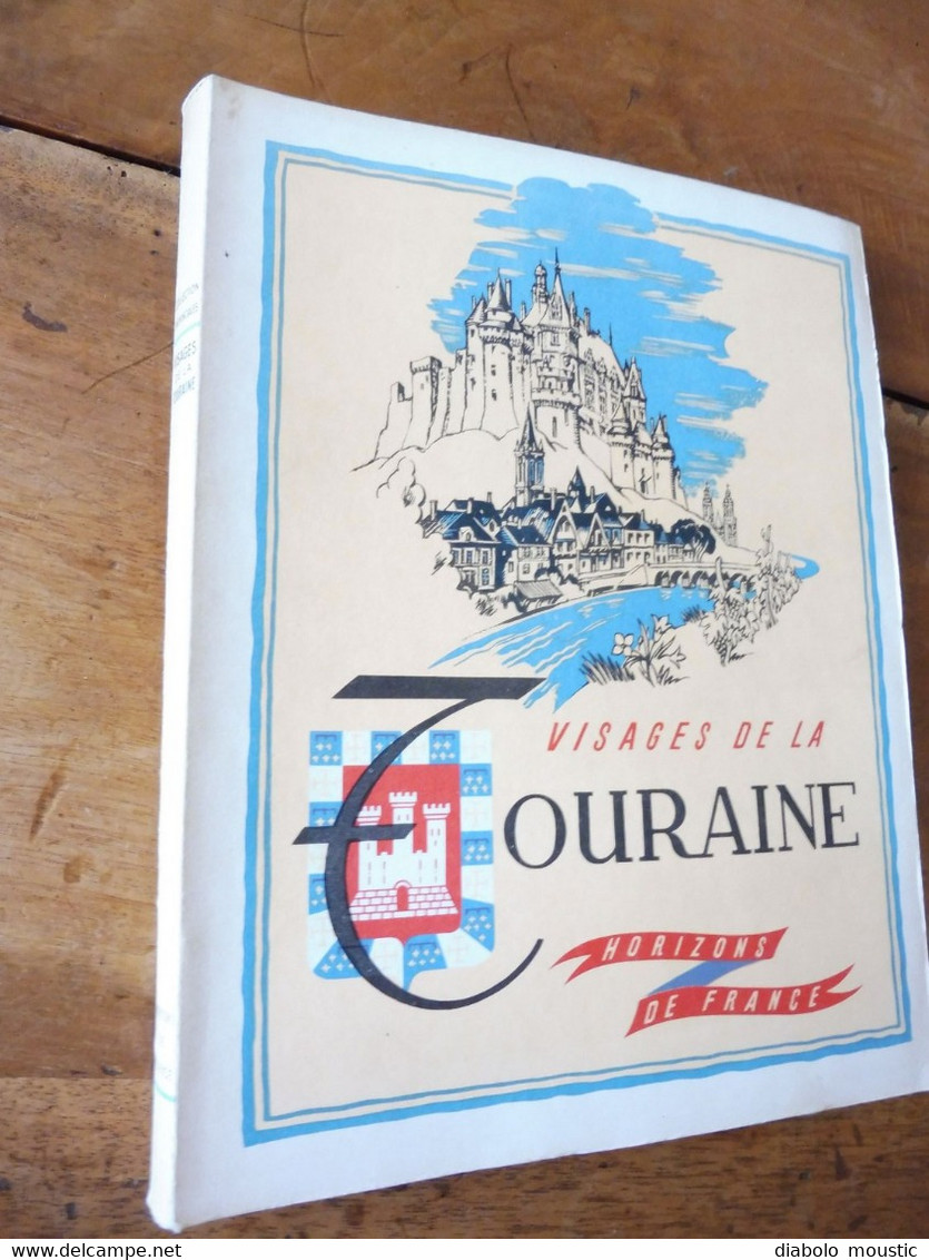 1951 TOURAINE (Candes, Courçay, Joué, Chinon, Loches, Cinq-Mars, Luynes, Amboise, Langeais, Etc; Art; Célébrités - Non Classés