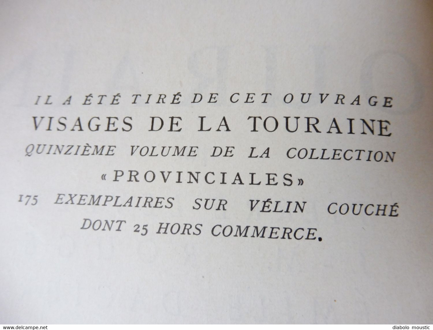 1951 TOURAINE (Candes, Courçay, Joué, Chinon, Loches, Cinq-Mars, Luynes, Amboise, Langeais, Etc; Art; Célébrités - Ohne Zuordnung