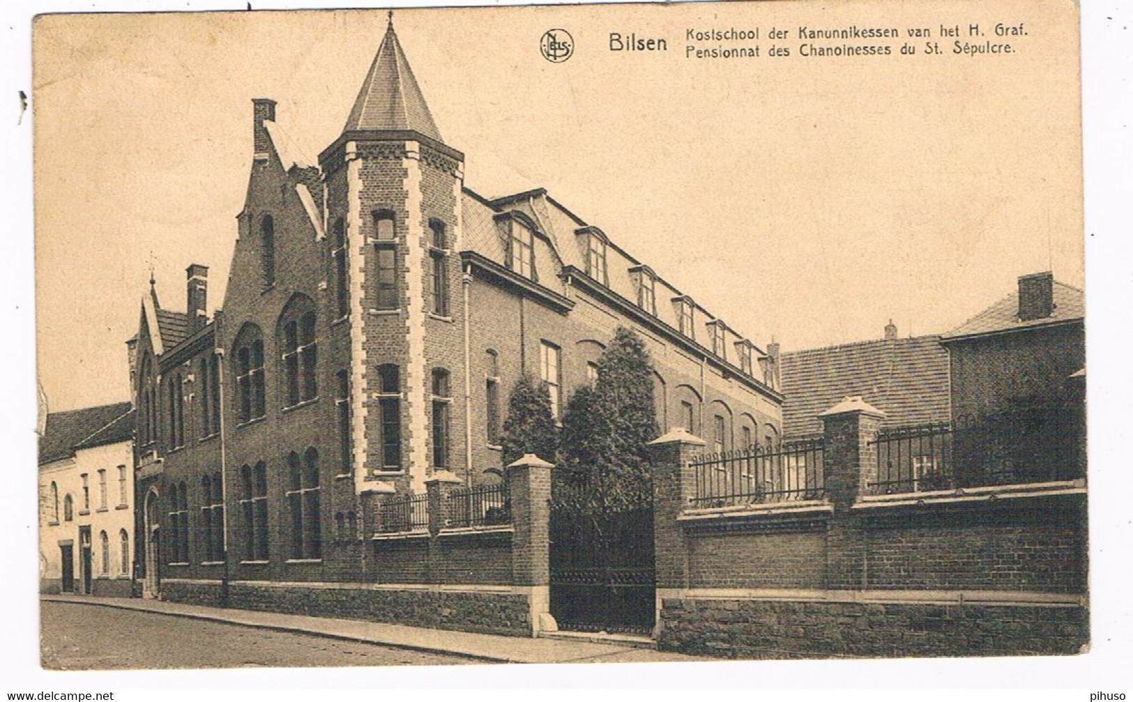 B-9179  BILSEN : Kostschool Der Kanunnikessen Van Het H. Graf - Bilzen