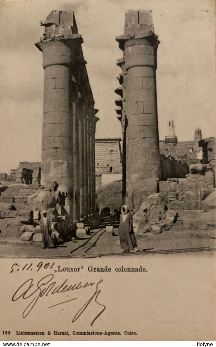 Louxor - La Grande Colonnade - Égypte Egypt - Luxor