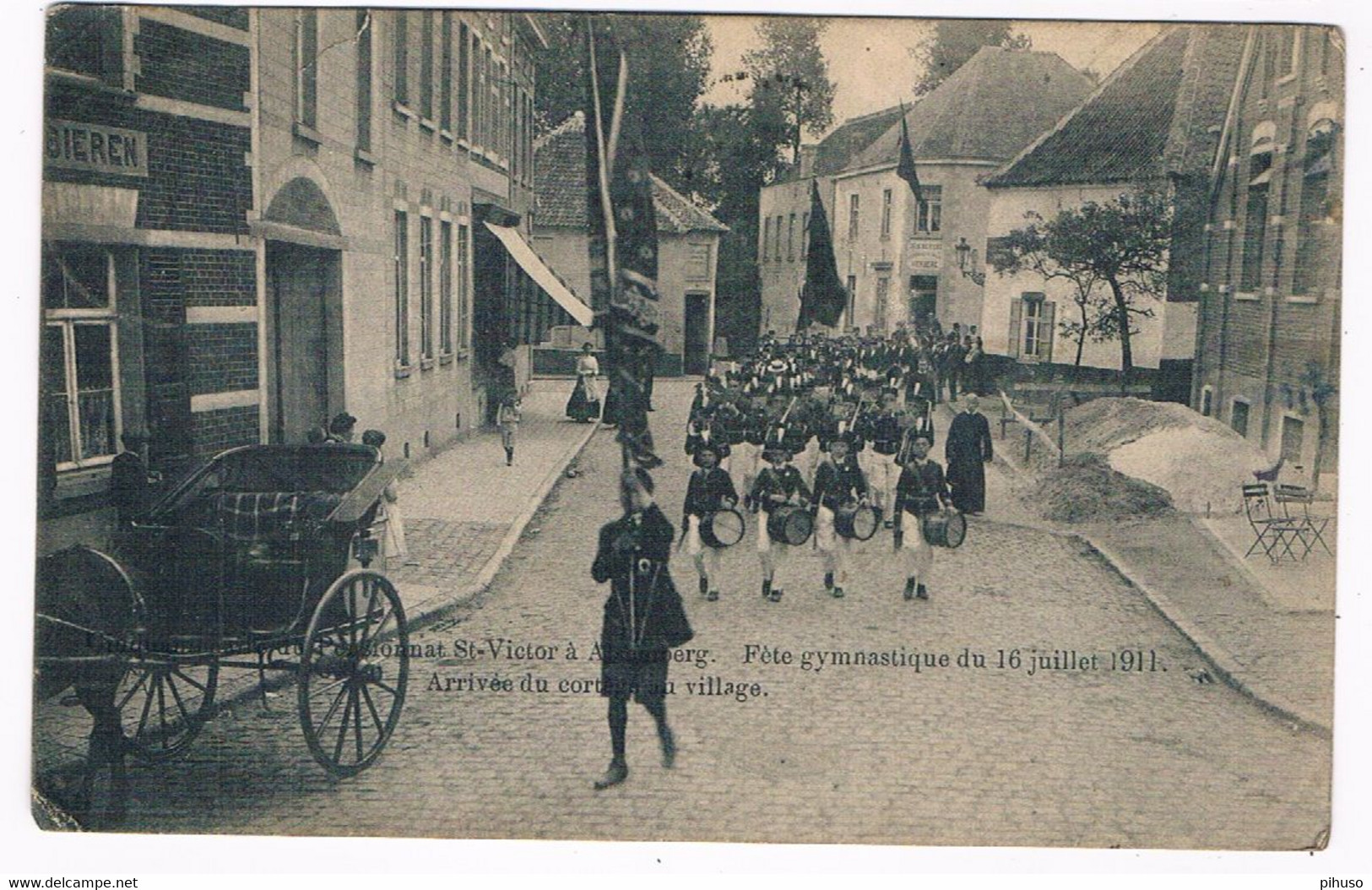 B-9192  ALSEMBERG  : Fete Gymnastique Du 16 Julliet 1911 - St-Genesius-Rode