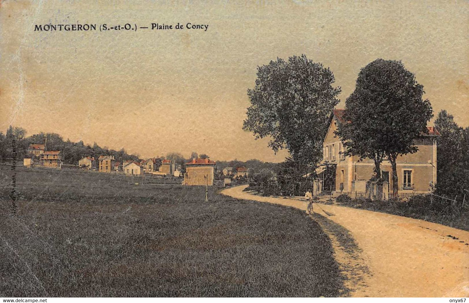 MONTGERON (91- Essonne) Plaine De Concy - Carte Couleur Toilée - Maison Ardant Editeur - - Montgeron