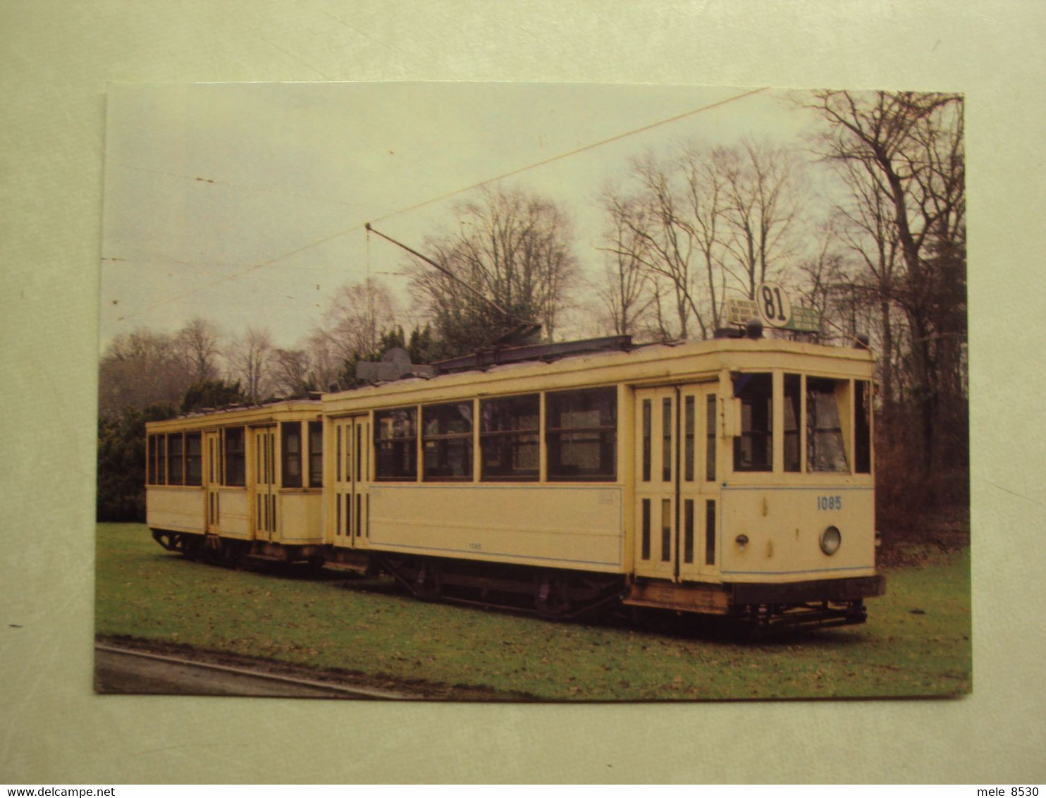 51523 - BRUSSEL - TRAM - ZIE 2 FOTO'S - Vervoer (openbaar)
