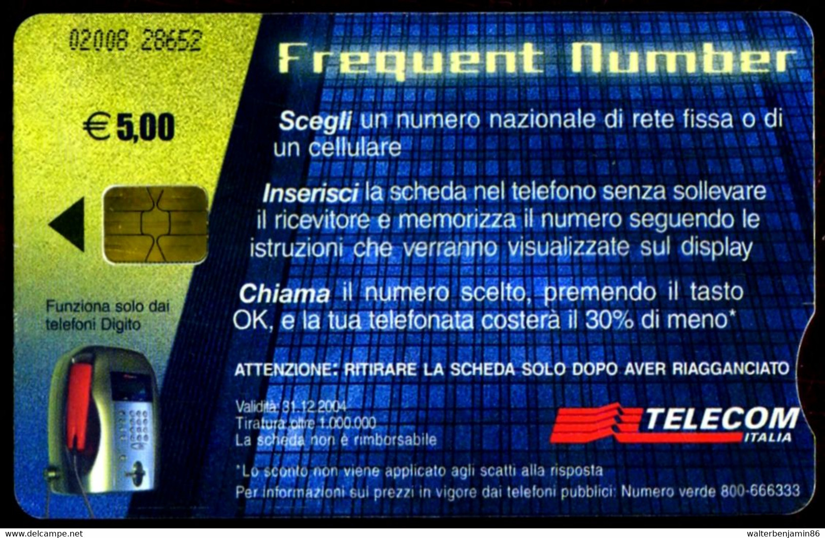 G 1564 66 A C&C 4002 SCHEDA USATA A CHIP FREQUENT NUMBER VARIANTE OCR 14 MM - [3] Fehlliste