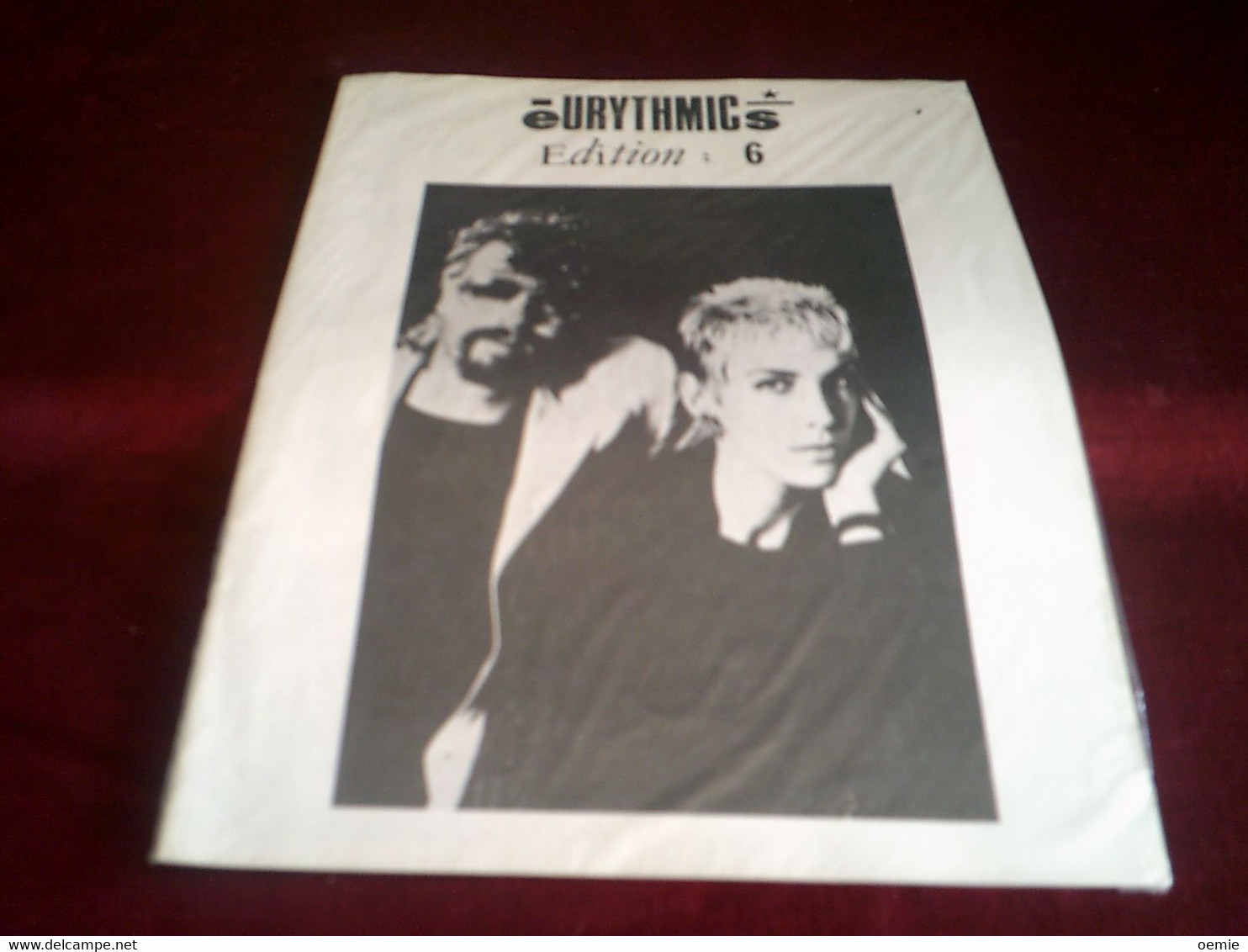 EURYTHMICS  °  FRANCINE  FAN CLUB  EDITION 6 - Culture