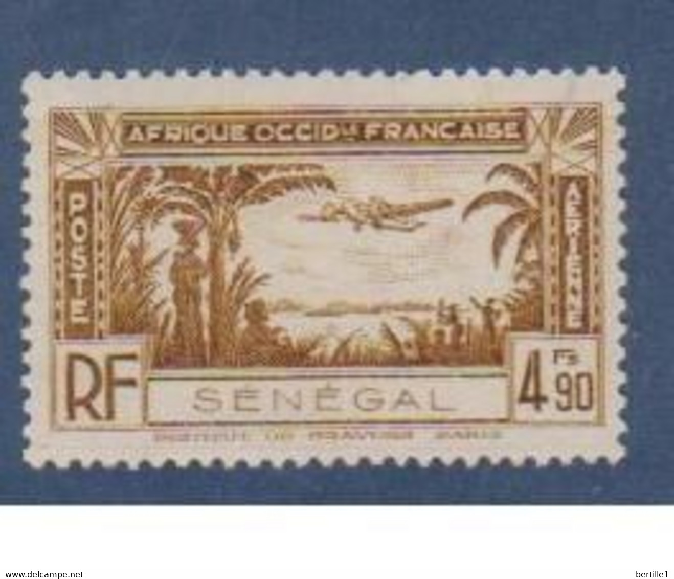 SENEGAL             N°  YVERT PA 16  NEUF AVEC CHARNIERES     ( CHARN 05/16 ) - Poste Aérienne