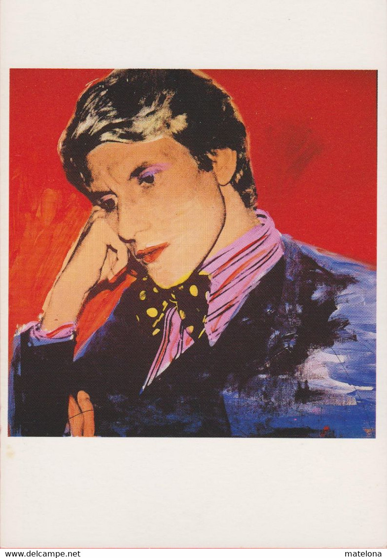 ILLUSTRATEURS ANDY WARHOL PORTRAIT D'YVES SAINT LAURENT 1972 - Warhol, Andy