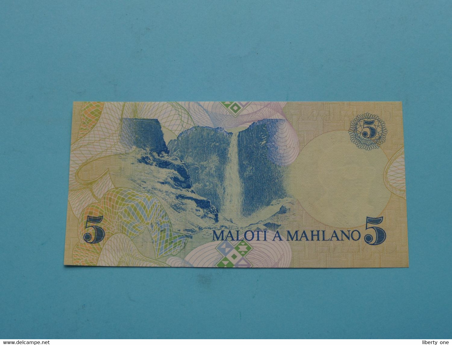 5 Maloti ( E615118 ) Central Bank Of LESOTHO - 1989 ( For Grade See SCANS ) UNC ! - Lesotho