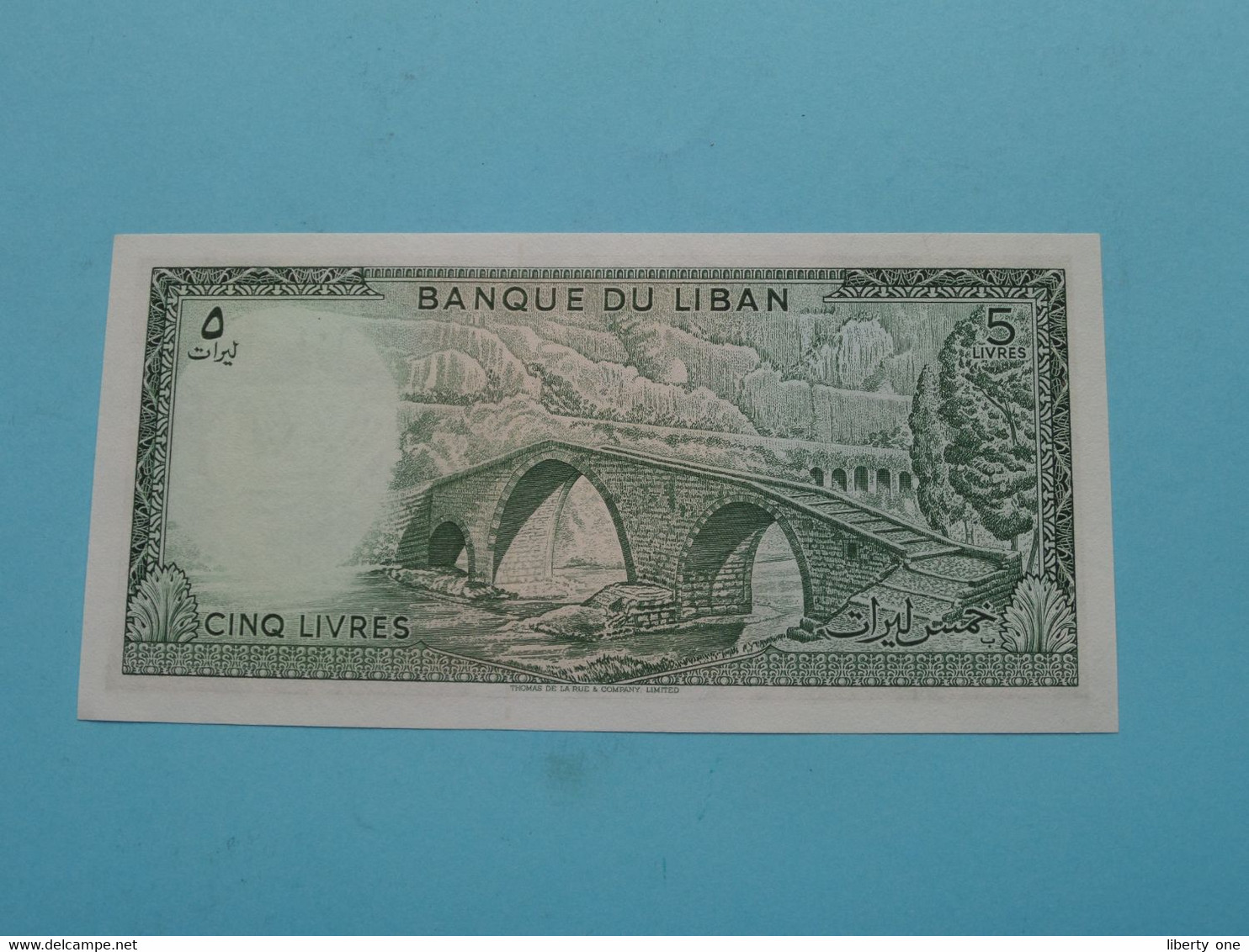 5 Livres () Banque Du LIBAN 1986 ( For Grade See SCANS ) UNC ! - Liban