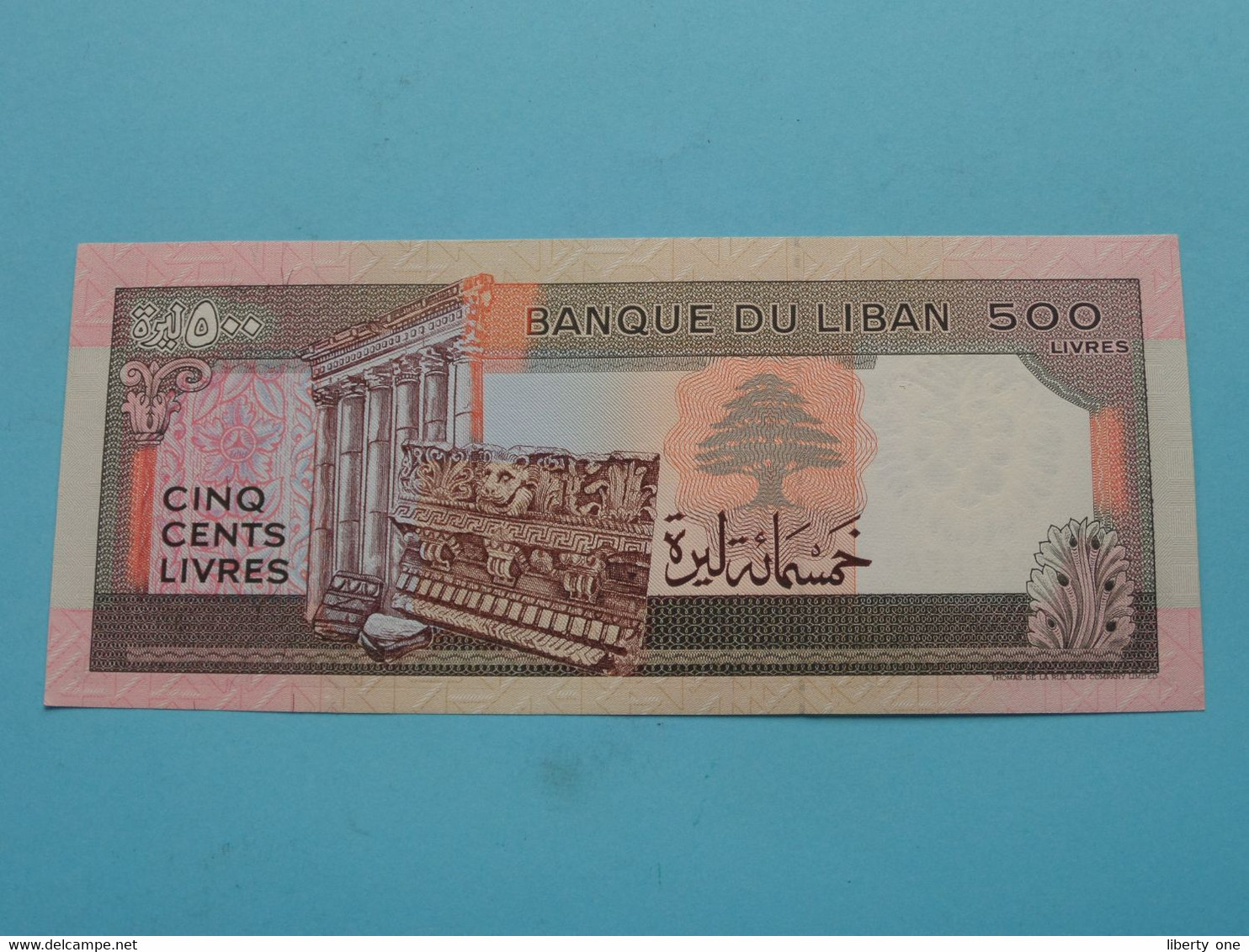 500 Livres () Banque Du LIBAN 1988 ( For Grade See SCANS ) UNC ! - Líbano