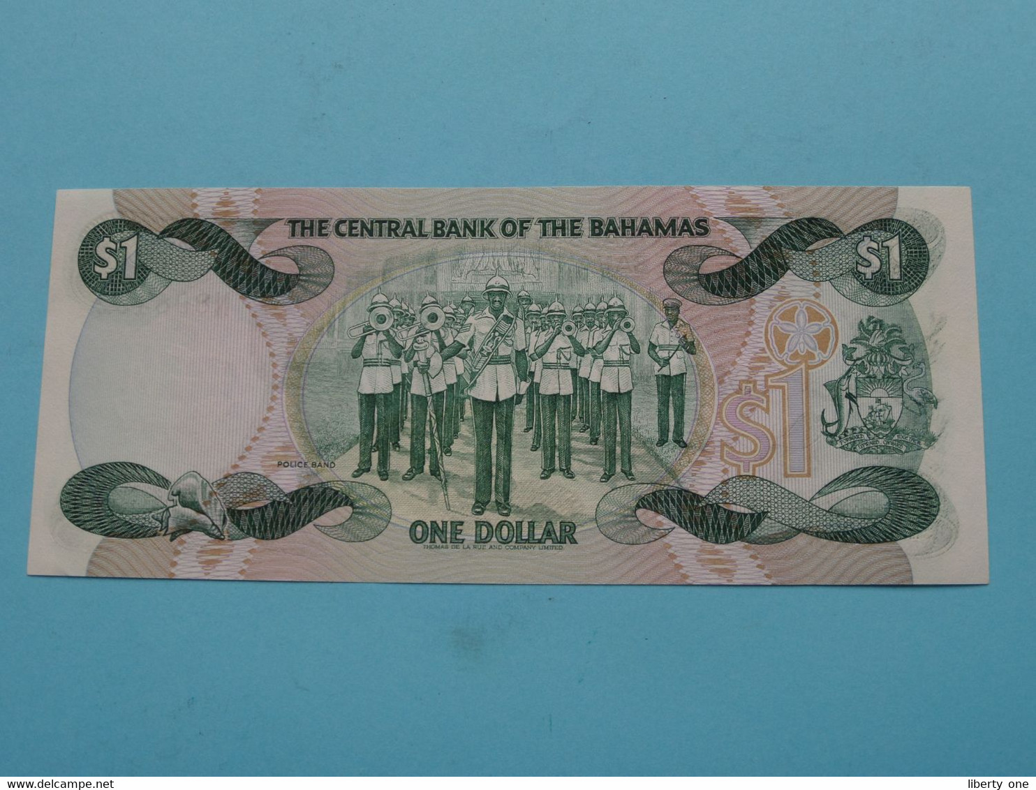 1 One Dollar ( N898432 ) BAHAMAS - 1974 ( For Grade See SCANS ) UNC ! - Bahamas