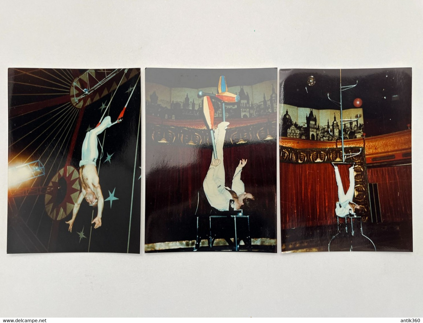 Cirque - Lot De 9 Photos Acrobates DOBITCH Sofia Bulgarie - Circus - Célébrités