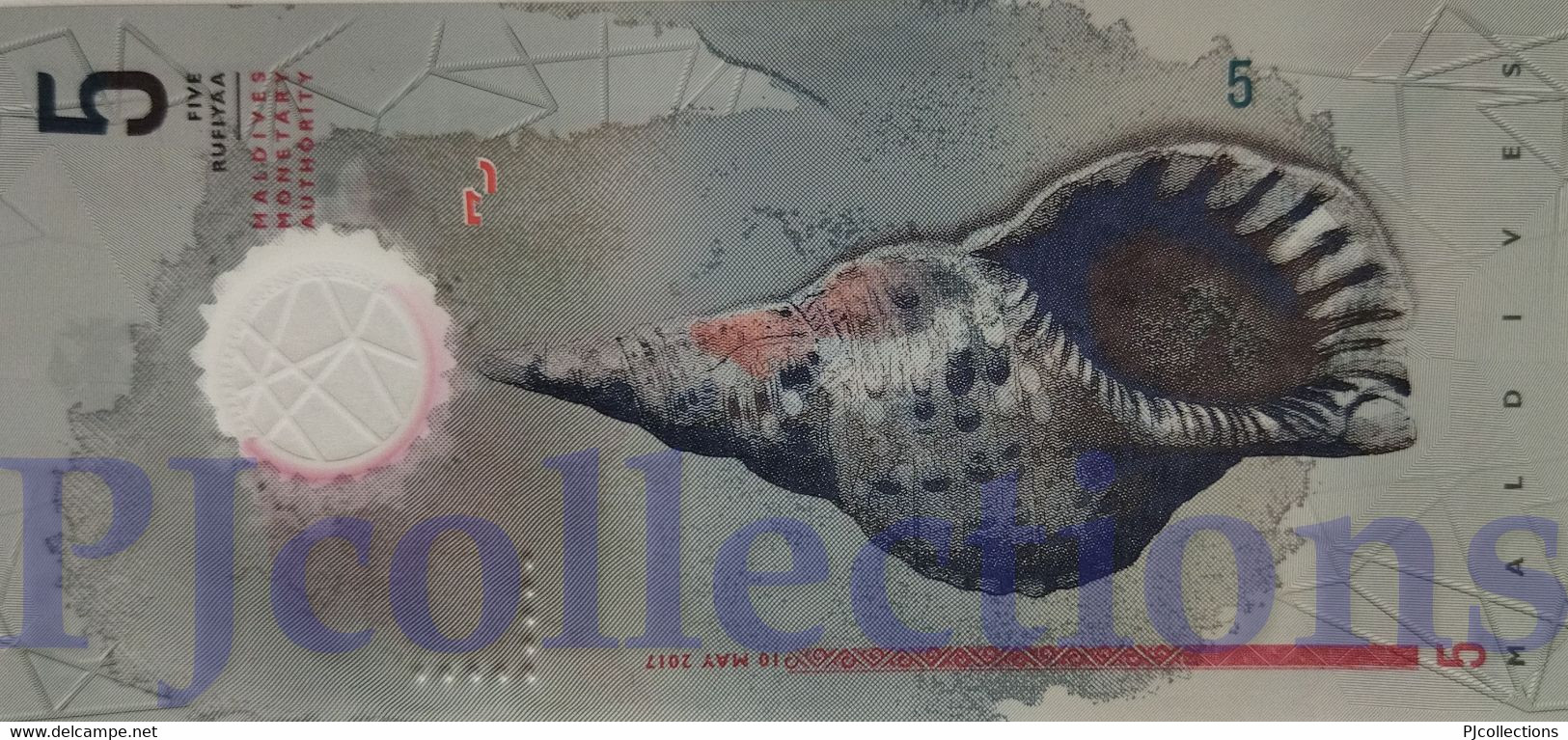 MALDIVES 5 RUFIYAA 2017 PICK A26 POLYMER UNC - Maldives