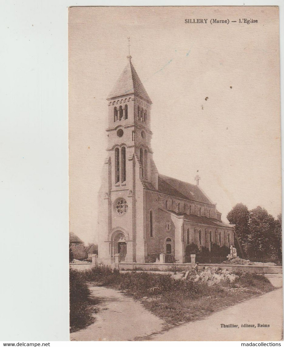 Sillery (51 - Marne) L'Eglise - Sillery