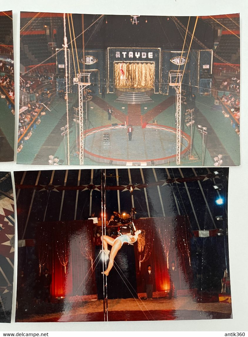 Cirque - Lot De 5 Photos Acrobate Alfredo NOCK - Circus - Famous People