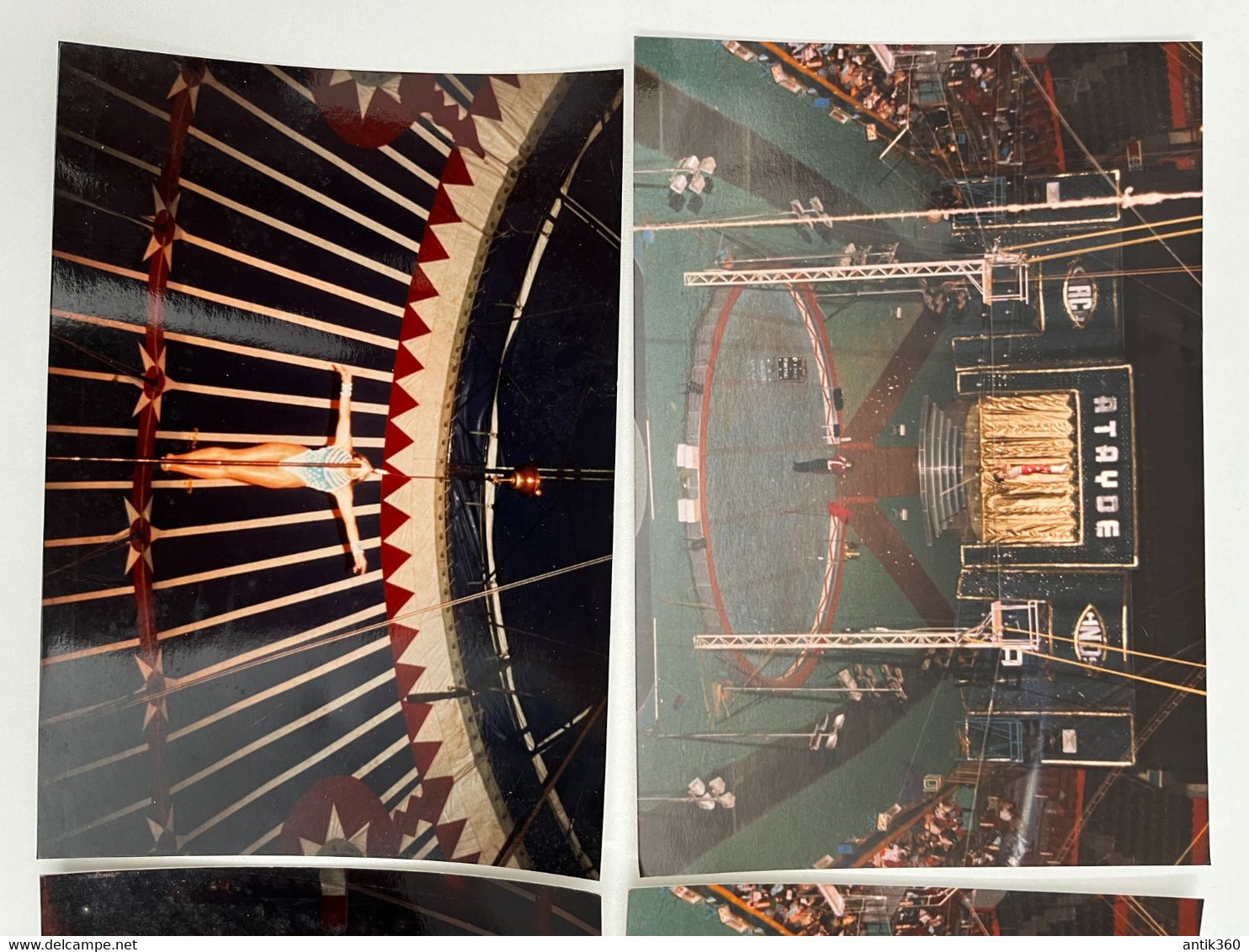 Cirque - Lot De 5 Photos Acrobate Alfredo NOCK - Circus - Célébrités