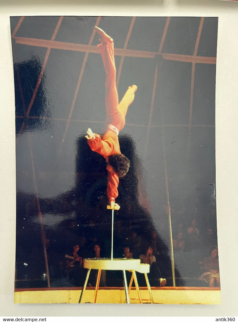 Cirque - Lot De 5 Photos Acrobate Alfredo NOCK - Circus - Célébrités