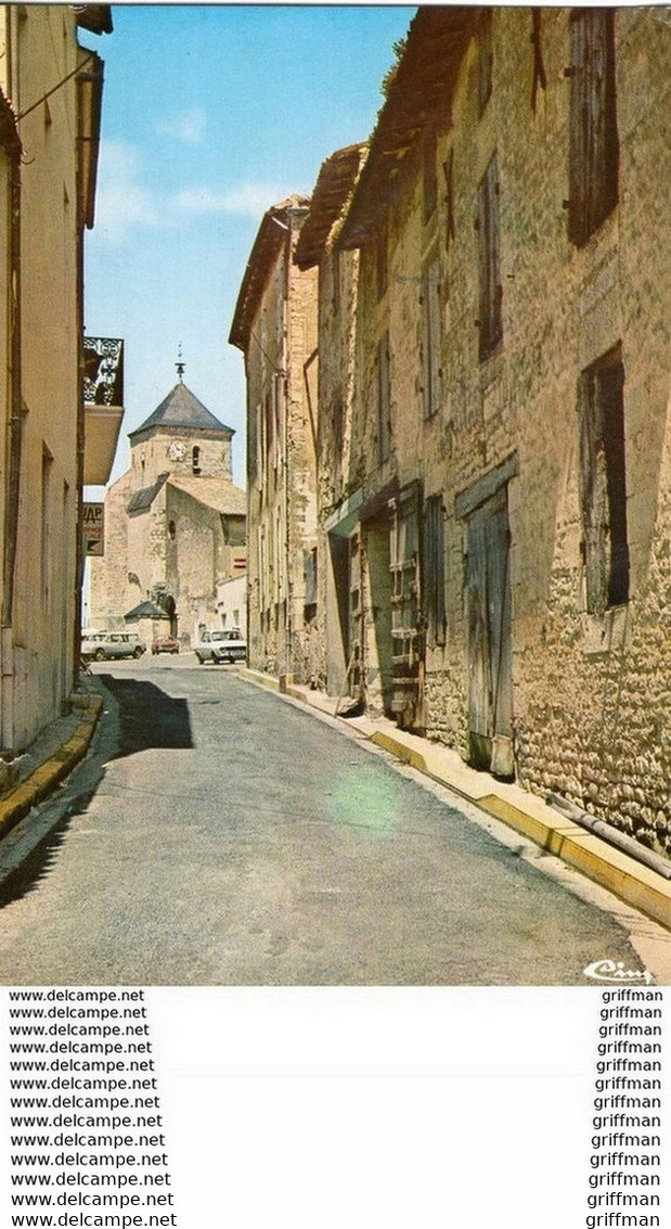 MAUZE SUR LE MIGNON VIEILLE RUE 1987 CPSM GM TBE - Mauze Sur Le Mignon