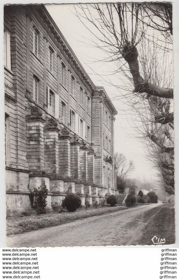 CELLES SUR BELLE FACADE DE L'ABBAYE CPSM GM TBE - Celles-sur-Belle