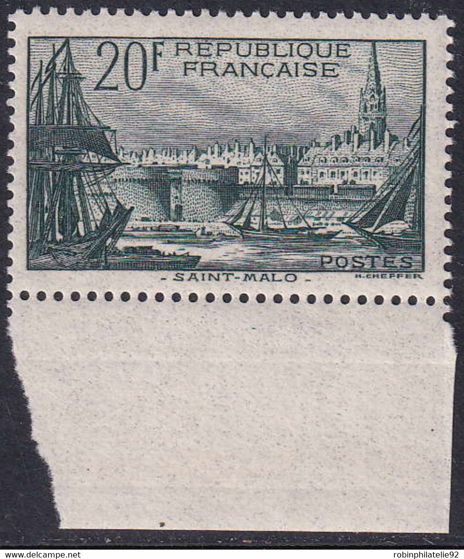 FRANCE  VARIETES N°394 A Papier épais Bdf Qualité:** Cote:115 - Ongebruikt