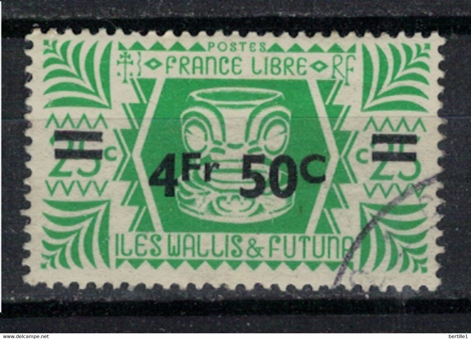 Wallis Et Futuna        N°  YVERT 154 OBLITERE    ( OB 10/21 ) - Used Stamps