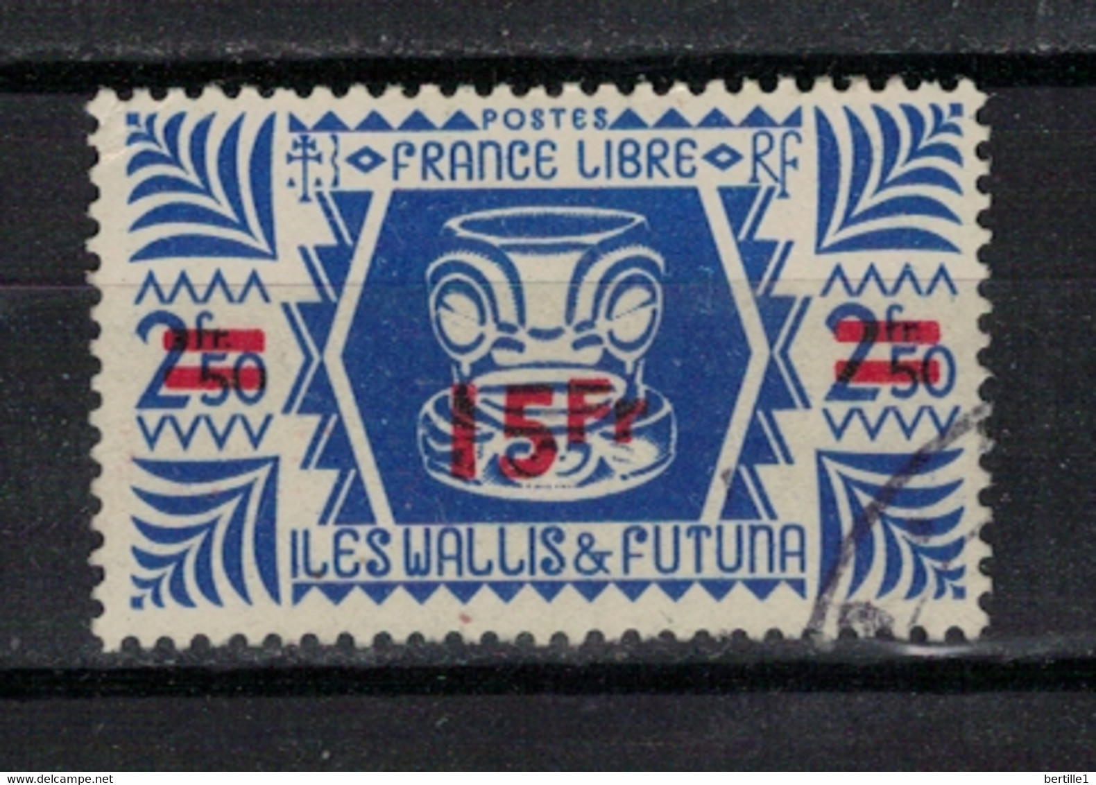 Wallis Et Futuna        N°  YVERT 155 OBLITERE    ( OB 10/22 ) - Used Stamps