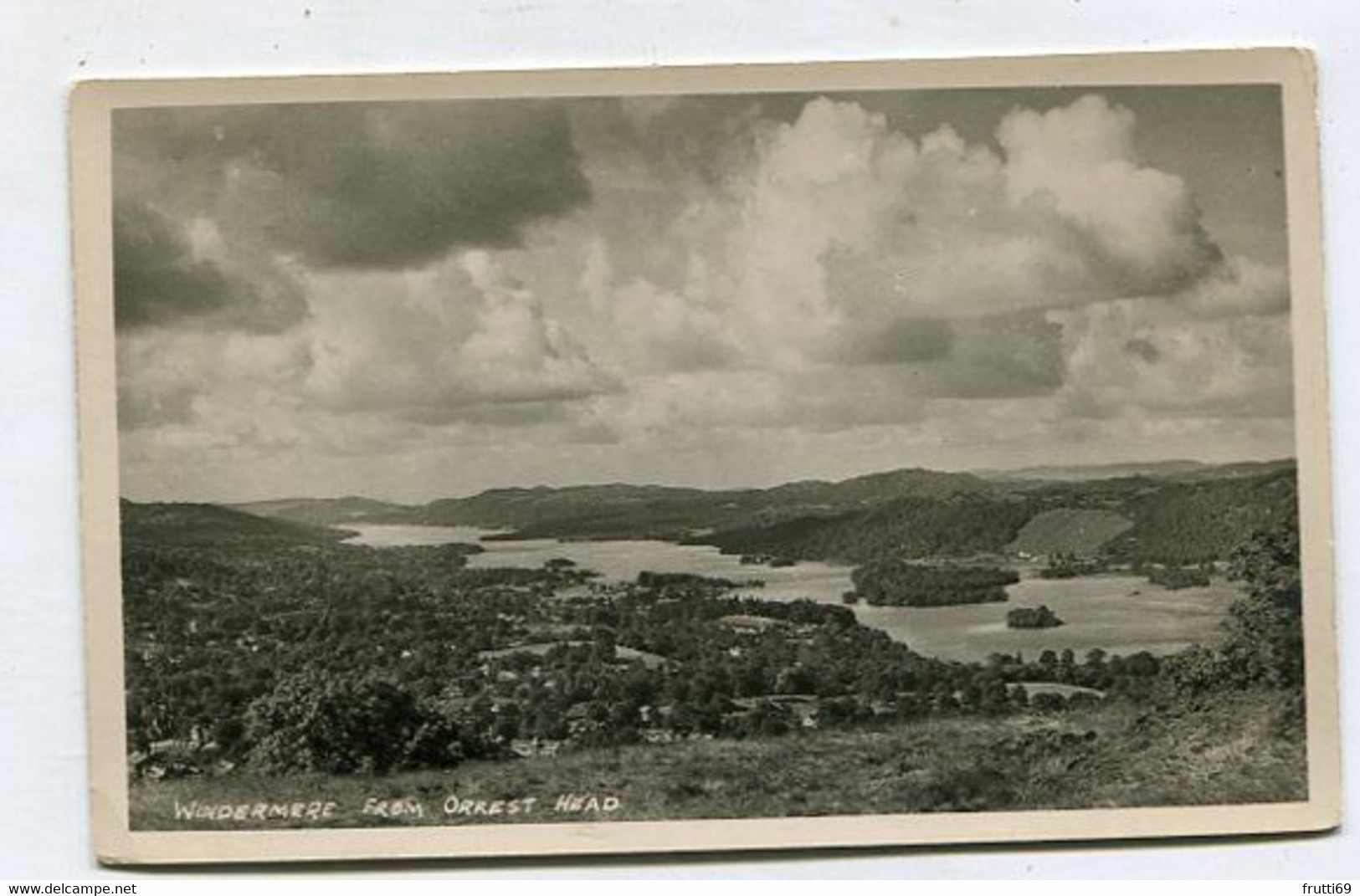 AK 081842 ENGLAND - Windermere From Orrest Head - Windermere