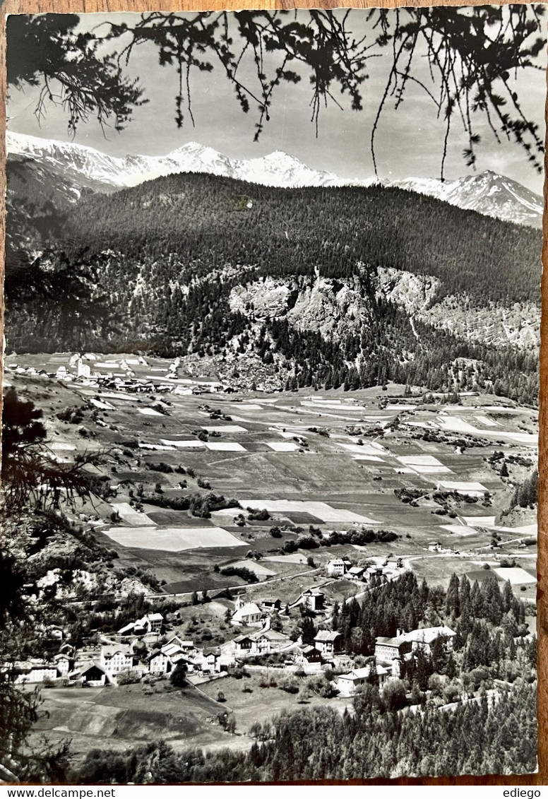 ALVANEU BAD Und Dorf Im ALBULATAL 1960 - Alvaneu