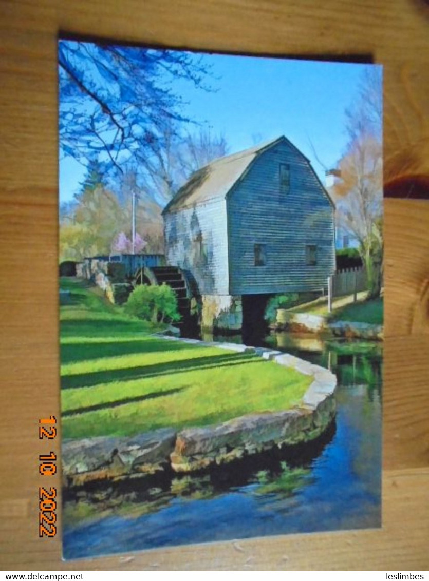Dexter's Grist Mill, Sandwich, Massachusetts....built Between 1640 And 1646....continues To Be A Working Mill..... - Cape Cod